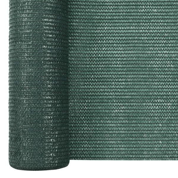 vidaXL Siatka cieniująca, zielona, 3,6x10 m, HDPE, 75 g/m&sup2;