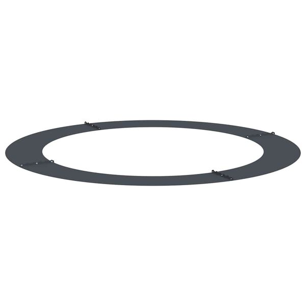 vidaXL odpowiedni dla płaskiego pierścienia drzewa Antracyt &Oslash;90 / 120 cm