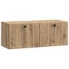 vidaXL Szafka RTV montowana na ścianie 78,5 x 31 x 30 cm Dąb artisan
