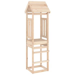 vidaXL Wieża do placu zabaw, 52,5x46,5x206,5 cm, lite drewno sosnowe
