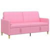 vidaXL Sofa z miejscem do przechowywania r&oacute;żowy 172 x 78 x 87 cm