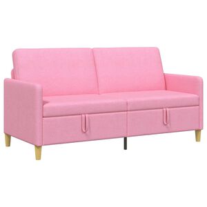 vidaXL Sofa z miejscem do przechowywania r&oacute;żowy 172 x 78 x 87 cm