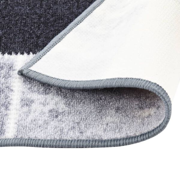 vidaXL Dywanik, szary, 80 x 200 cm