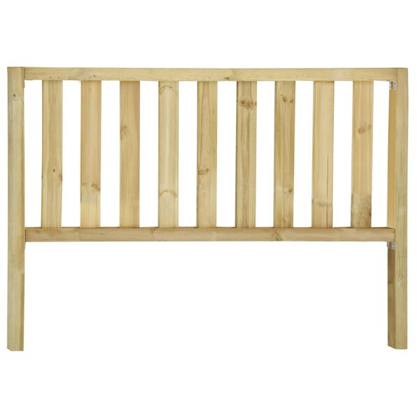 vidaXL Ogrodzenie z impregnowanego drewna sosnowego, 7,1x1,3 m