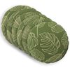 vidaXL Poszewka na poduszkę 6 pcs HEERLEN Wz&oacute;r liścia &Oslash; 60 cm