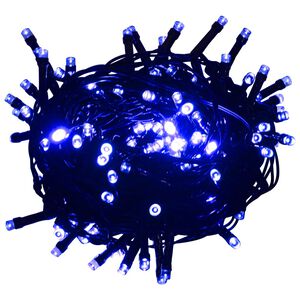 vidaXL Sznur lampek LED, 1000 niebieskich diod, 100 m, PVC