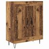 vidaXL Highboard Stare drewno 69,5 x 34 x 180 cm