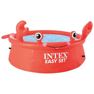 INTEX Nadmuchiwany basen Easy Set w kształcie kraba, 183x51 cm