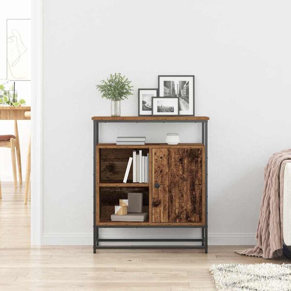 vidaXL Bufet Stare drewno 69 x 35 x 80 cm Materiał drewnopochodny