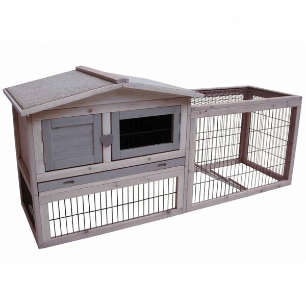 FLAMINGO Klatka dla kr&oacute;lika Sunshine Cottage, 155x53x70 cm, 201902