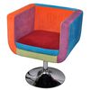 vidaXL Fotel klubowy, patchworkowy