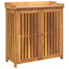 vidaXL Szafka ogrodowa Naturalny 93 x 41,5 x 98 cm Lite Drewno Akacji