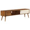 vidaXL Szafka pod telewizor, 140x30x40 cm, lite drewno akacjowe