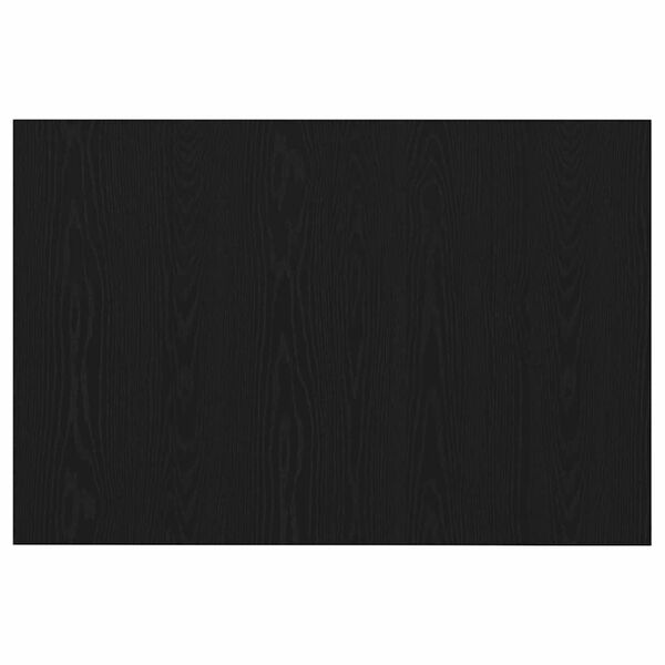 vidaXL Wezgłowie ł&oacute;żka Z zagł&oacute;wkiem Czarny Dąb Materiał drewnopochodny