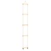 vidaXL Drabinka sznurowa dla dzieci, lite drewno i PE, 30x168 cm