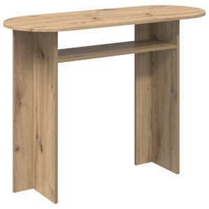 vidaXL Konsola Dąb artisan 100 x 39,5 x 75 cm Drewno inżynieryjne