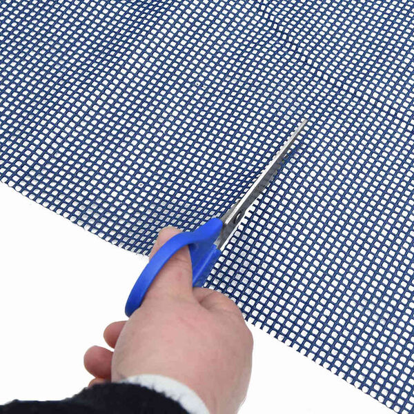 vidaXL Dywan pod namiot Niebieski 600 &times; 350 cm Poliester