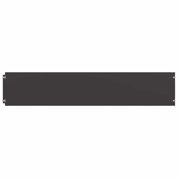 vidaXL Obrzeża trawnikowe 10 szt. Czarne Stal walcowana na zimno