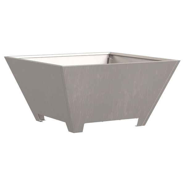 vidaXL Kominek Brązowy 60 x 60 x 30 cm Stal pogodowa