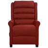 vidaXL Elektryczny fotel masujący, czerwone wino, sztuczna sk&oacute;ra