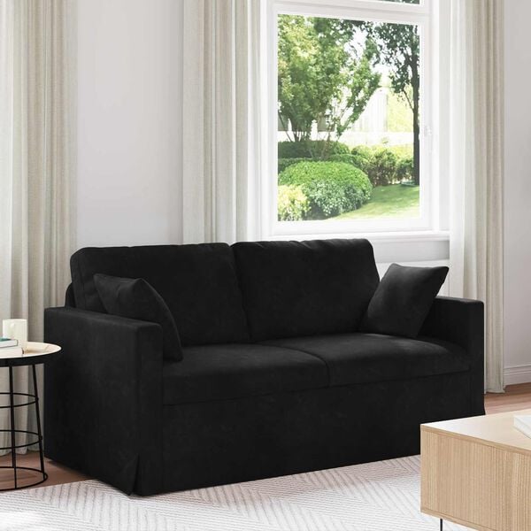 vidaXL Sofa Czarny