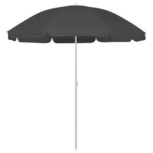 vidaXL Parasol plażowy, antracytowy, 240 cm