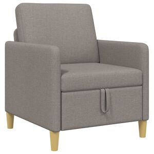 vidaXL Sofa z miejscem do przechowywania Ciemnoszary 72 x 78 x 87 cm
