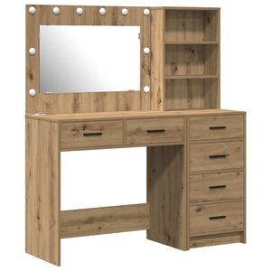 vidaXL Toaletka 2 szt. Brązowy 78,5 x 41 x 135 cm Drewno inżynieryjne