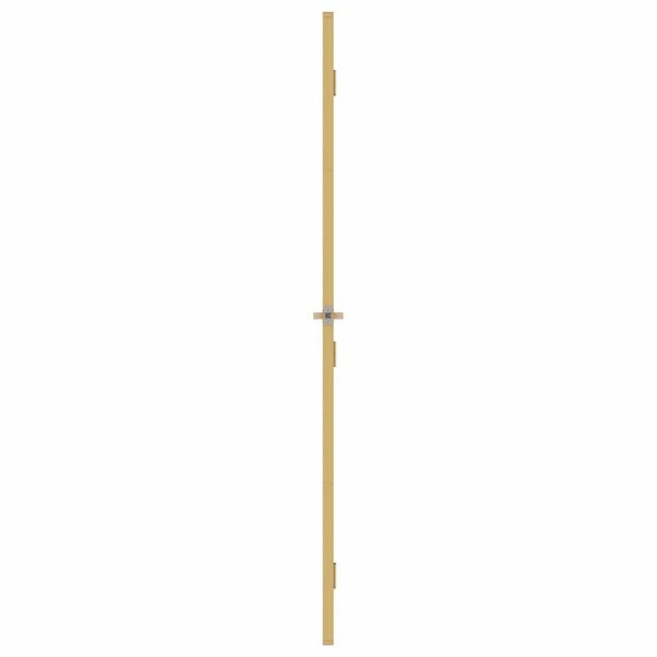 vidaXL Drzwi wewnętrzne, złote, 93x201,5 cm, szkło i aluminium