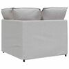 vidaXL Modułowy Narożnik Sofa z Poduszkami Cloud Grey 100 cm