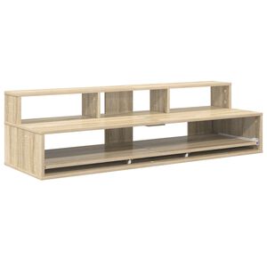 vidaXL Biurko studyjne dąb Sonoma 110 x 42,5 x 36 cm