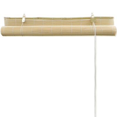 Rolety bambusowe 120 x 160 cm, naturalne
