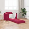 vidaXL Sofa Bed Czerwone wino 98 x 71 x 83 cm Aksamit