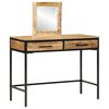 vidaXL Toaletka z szufladą Brązowy 100 x 40 x 120 cm Lite drewno mango