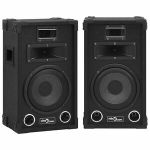 vidaXL Profesjonalne, sceniczne głośniki pasywne HiFi, 2 szt., 800 W