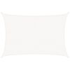 vidaXL Żagiel przeciwsłoneczny, 160 g/m&sup2;, biały, 3,5x4,5 m, HDPE