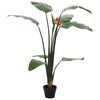 vidaXL Sztuczna roślina Strelitzia zielony 70 x 18 x 155 cm