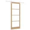 vidaXL Drzwi przesuwne ORKDAL Naturalny 93 x 232 cm