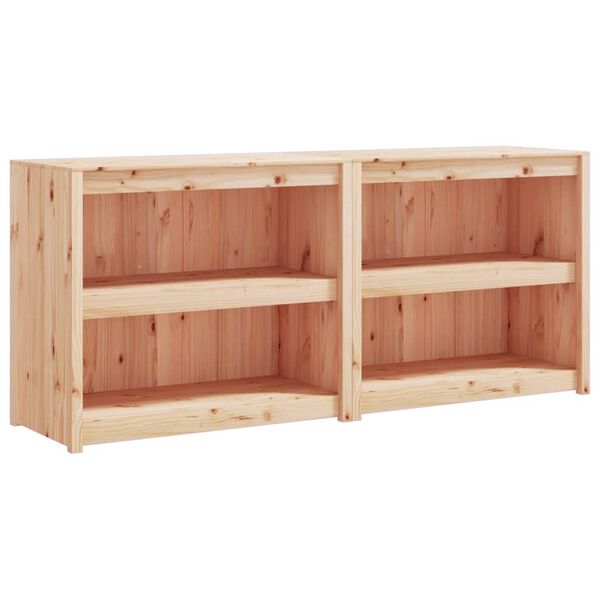vidaXL Szafki kuchenne na zewnątrz, 2 szt., lite drewno sosnowe