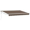 vidaXL Markiza Ciemnoszary 5 x 3 m Poliester i Metal