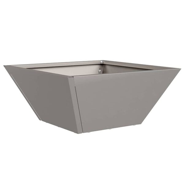 vidaXL Doniczka ogrodowa Rdzawy 35 x 35 x 15 cm