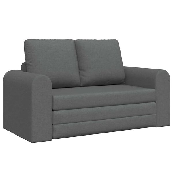vidaXL Sofa Bed ciemno szary 148 x 71 x 83 cm tkanina
