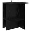 vidaXL Stolik kawowy Czarny dąb 40 x 30 x 49 cm Drewno inżynieryjne