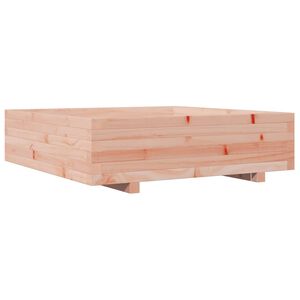 vidaXL Donica ogrodowa, 90x90x26,5 cm, lite drewno daglezjowe