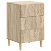 vidaXL Stolik nocny dąb Sonoma 43 x 39,5 x 66,5 cm Drewno inżynieryjne