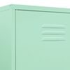 vidaXL Szafa, miętowa, 90x50x180 cm, stalowa