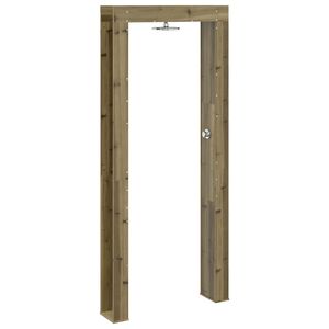 vidaXL Prysznic na zewnątrz 226 cm naturalny