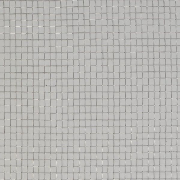 vidaXL Siatka na insekty, stal nierdzewna, 100 x 500 cm, srebrna