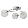 vidaXL Lampa sufitowa na 3 żar&oacute;wki G9, 120 W