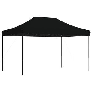 vidaXL Namiot Imprezowy 292 x 440 x 315 cm Czarny Materiał Oxford